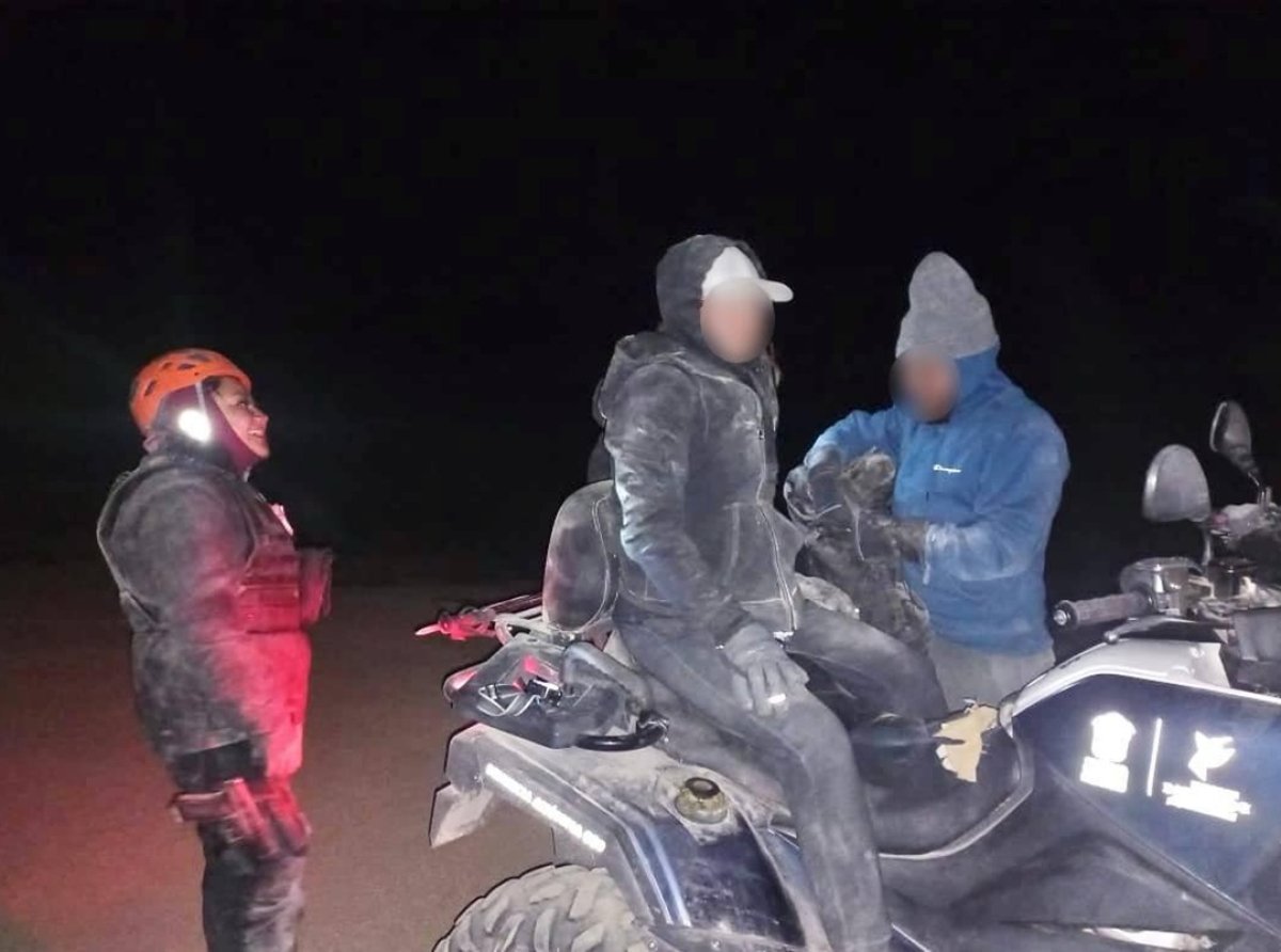 Rescate exitoso de dos personas en el Pico del Fraile, Nevado de Toluca