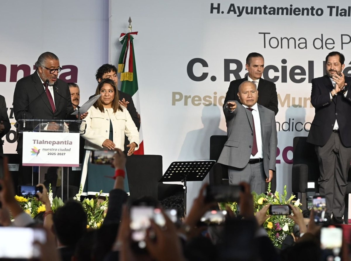 Raciel Pérez Cruz asume la presidencia municipal con compromisos firmes para Tlalnepantla