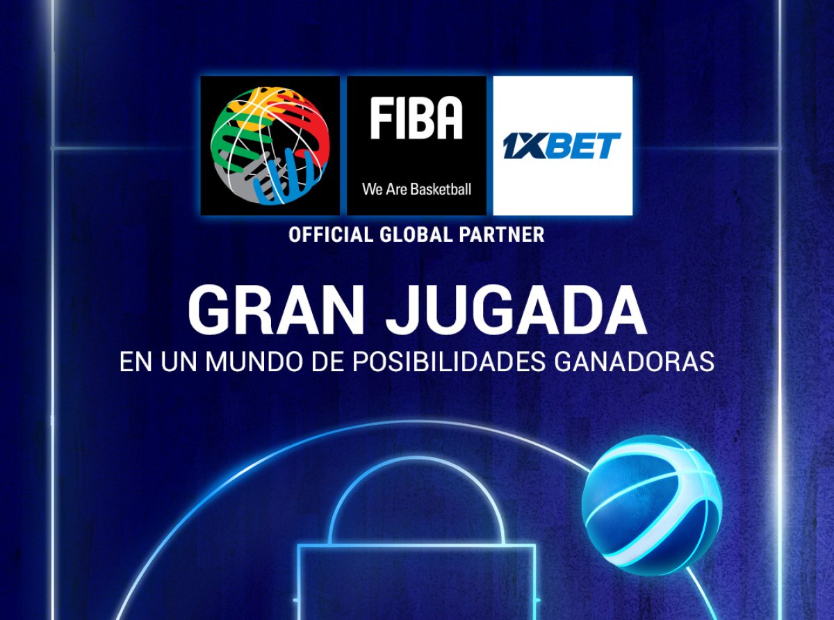 FIBA firma un acuerdo de tres años con el nuevo socio global 1xBet