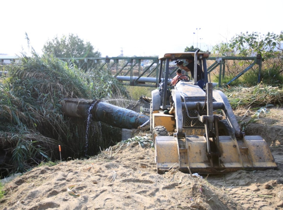 Reparan mega fugas de agua en Ecatepec