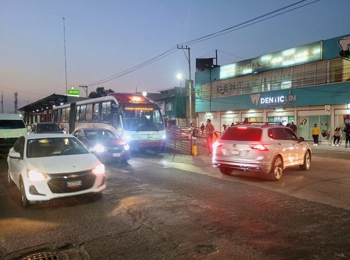 Refuerzan seguridad en carril exclusivo del Mexibús