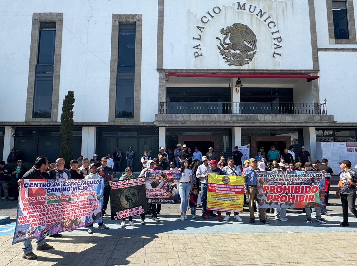 Ecatepec y criadores de gallos acuerdan diálogo para normar actividades