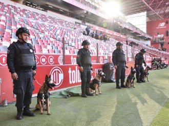 Despliega SSEM operativo para partido Toluca vs. Guadalajara en Nemesio Diez
