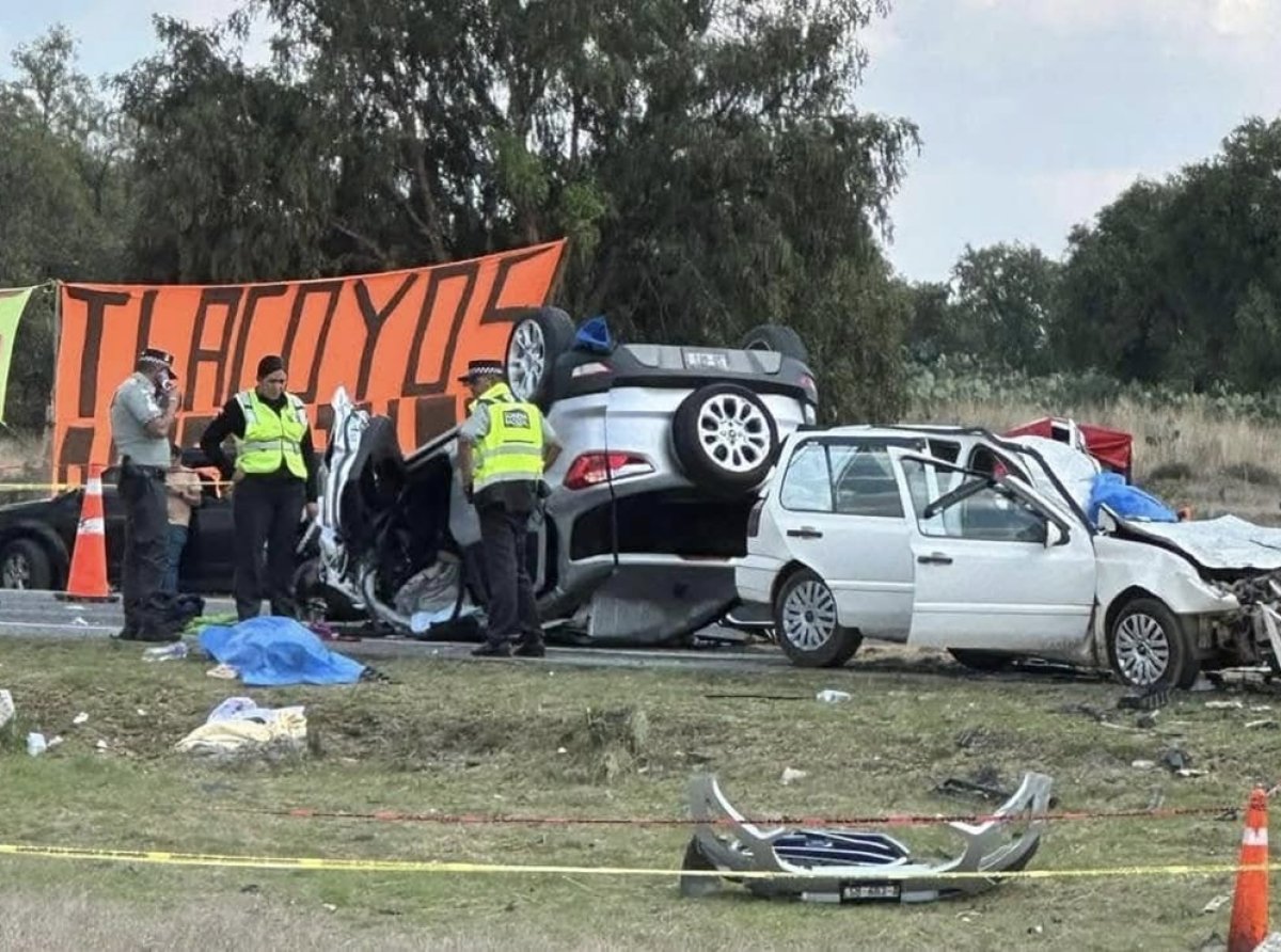 Tragedia en la México-Tulancingo: Un muerto y seis heridos tras choque