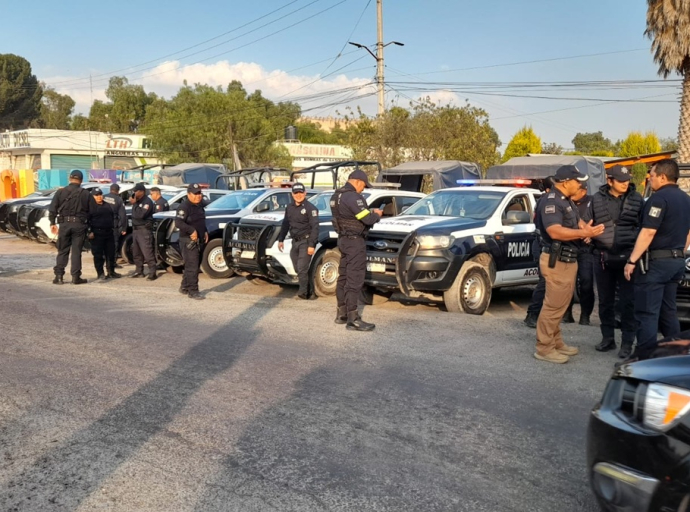 Desarticulan banda de robo de vehículos de aplicación en Acolman: hay dos detenidos
