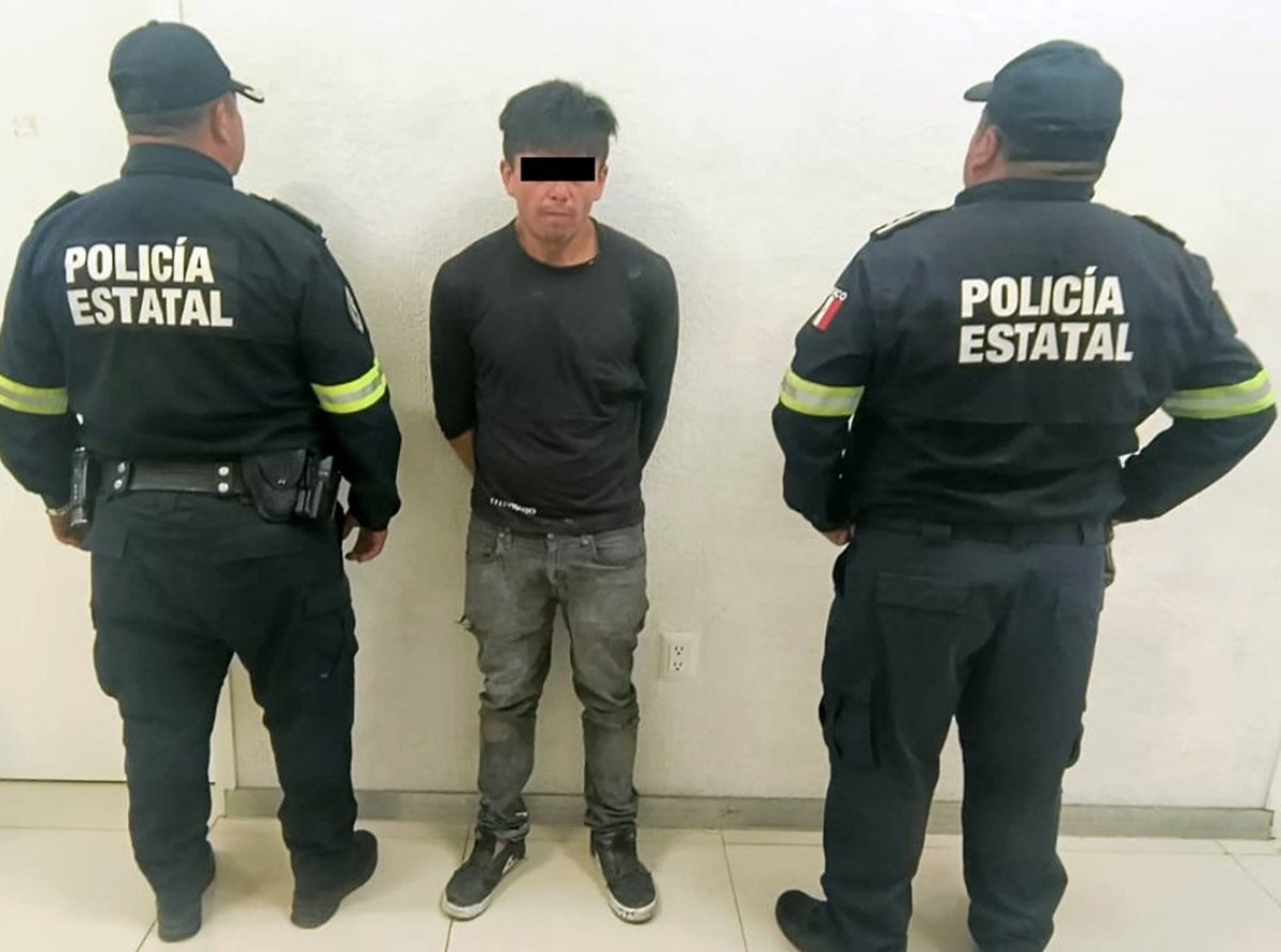 Detienen a sujeto por secuestro exprés y robo de tractocamión en Edomex