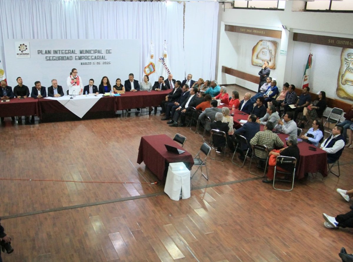 Unidem y gobierno de Ecatepec firman pacto por seguridad jurídica y empresarial