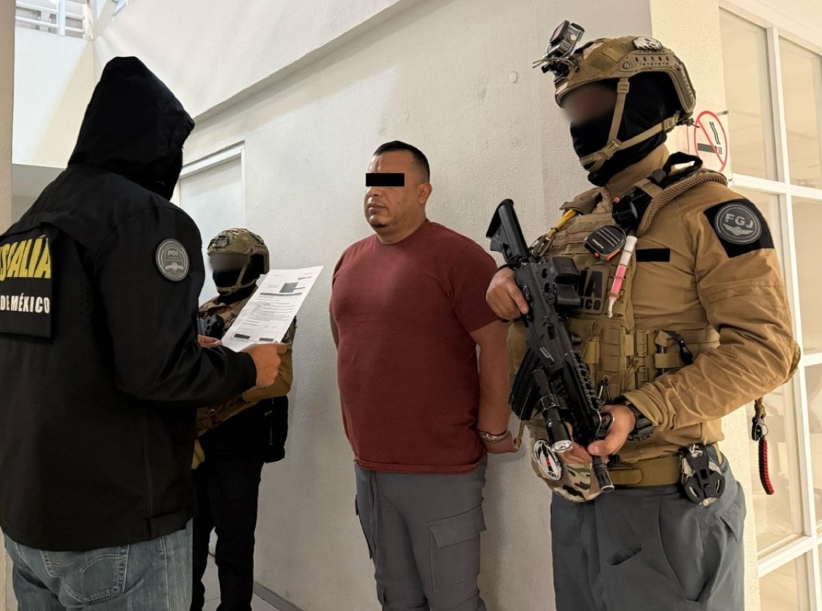 Capturan en Veracruz a 'El Conejo', líder de 'Los 300', buscado por homicidio y extorsión en Edoméx