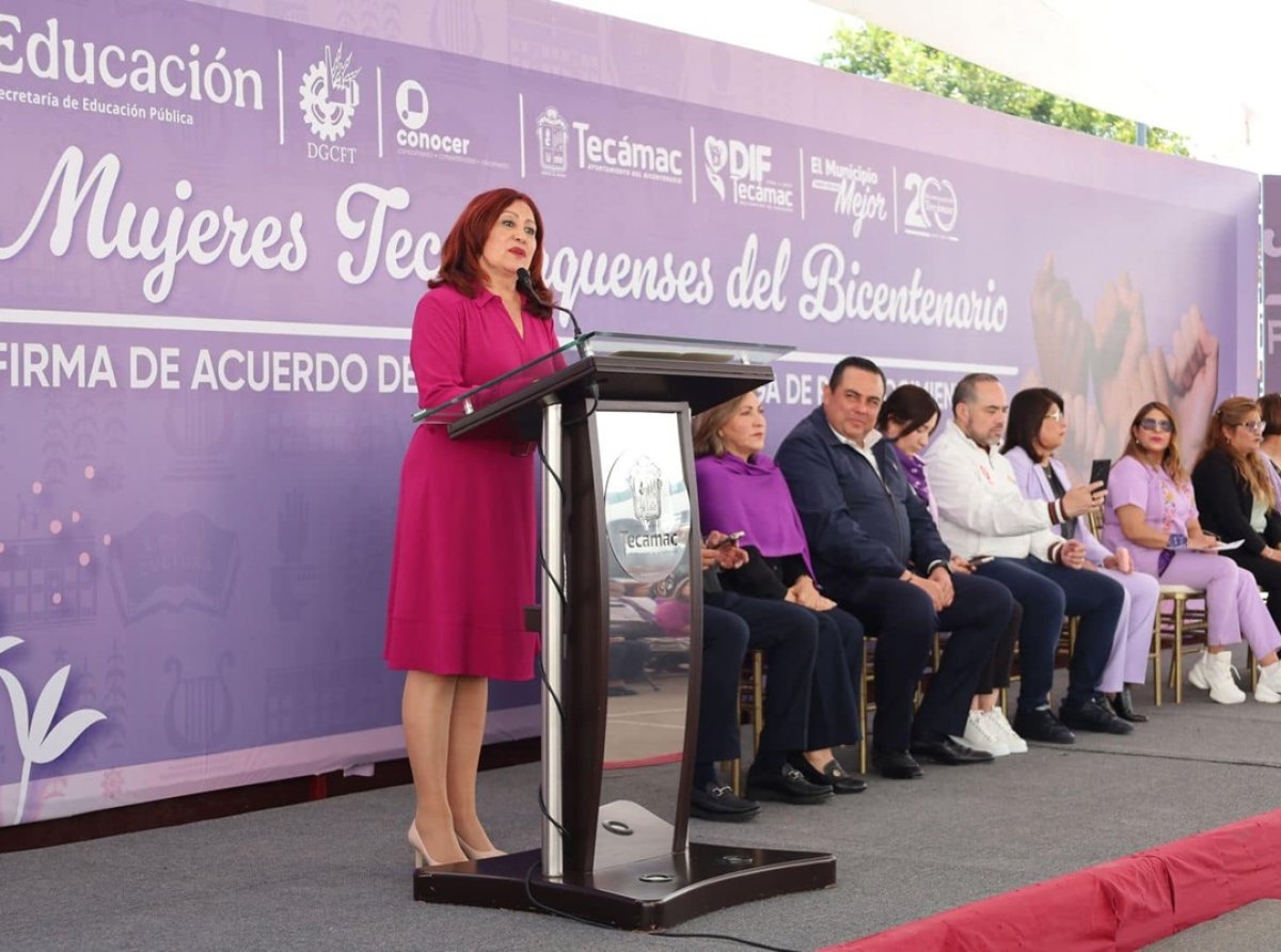 Tecámac y SEP unen esfuerzos en el Día de la Mujer: Firman convenio para capacitación laboral femenina