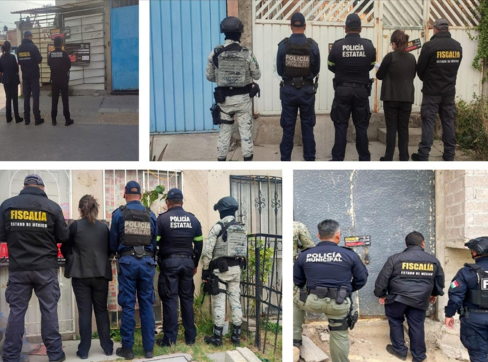 Recupera Fiscalía del Edoméx 17 inmuebles tras operativos contra el despojo