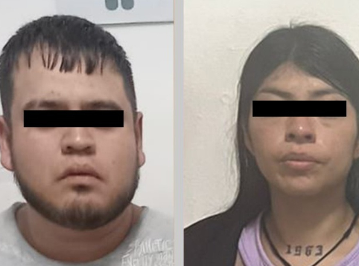 Detienen a dos personas en Tlalnepantla con arma de fuego y vehículo robado