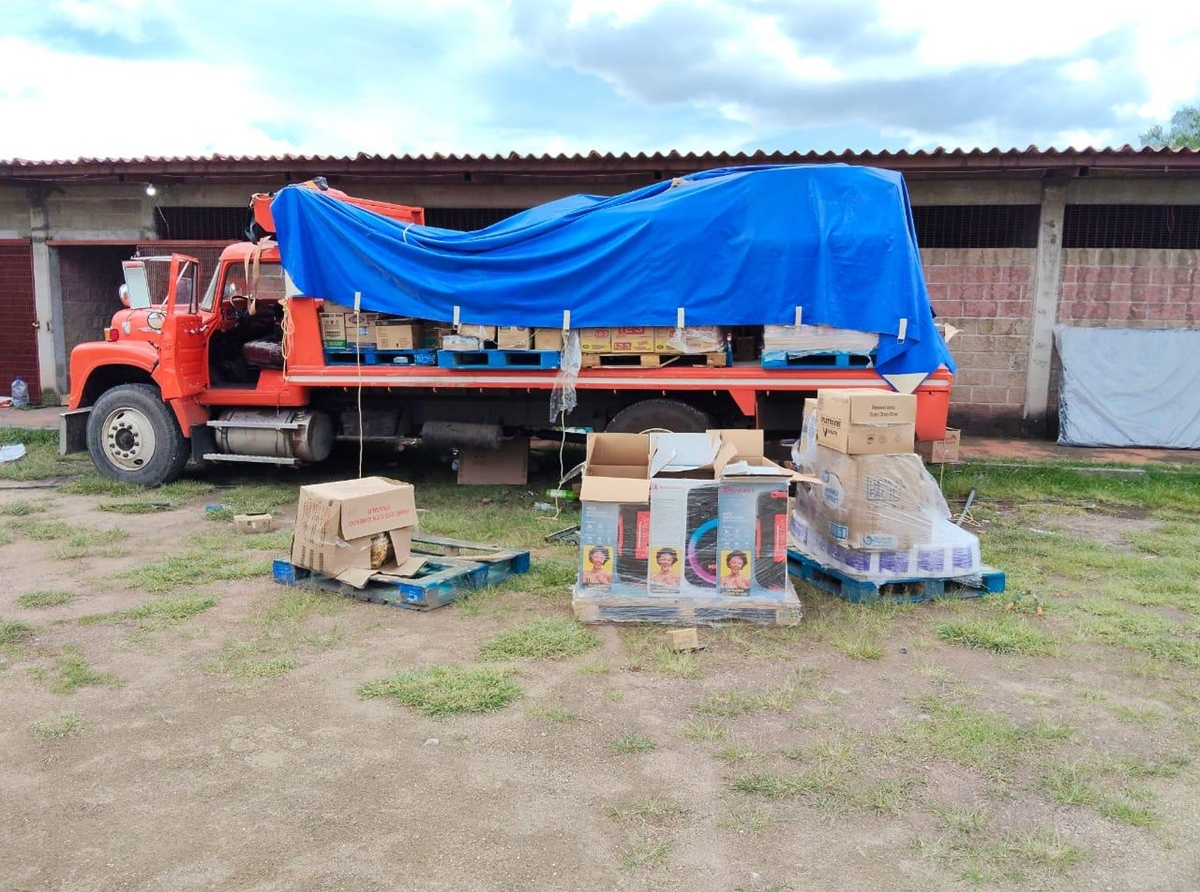 Recuperan en Otumba mercancía robada valuada en 700 mil pesos tras cateo
