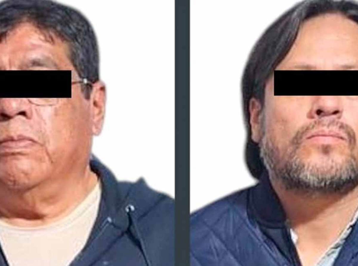 Detienen a dos exdirectivos por extorsión en Central de Abasto de Toluca