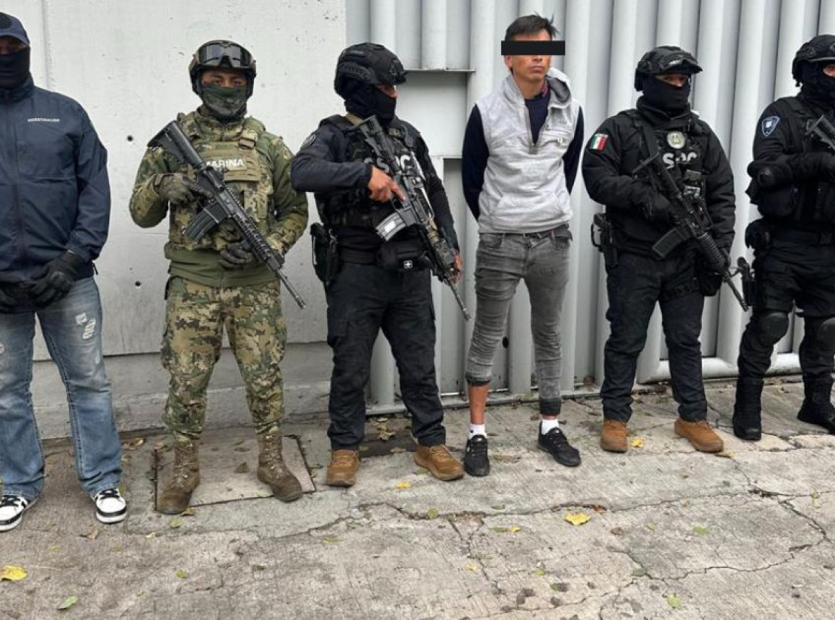 Fuerzas federales detienen en Otumba a hombre por homicidio y delitos contra la salud