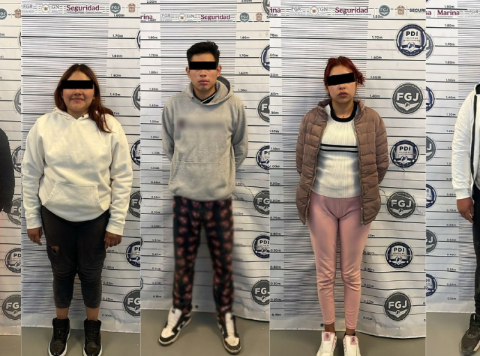 Detienen en Acolman a cinco integrantes de célula criminal ligada a extorsión
