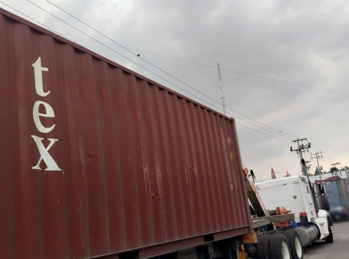 Recupera SSEM unidad con material industrial en Tecámac