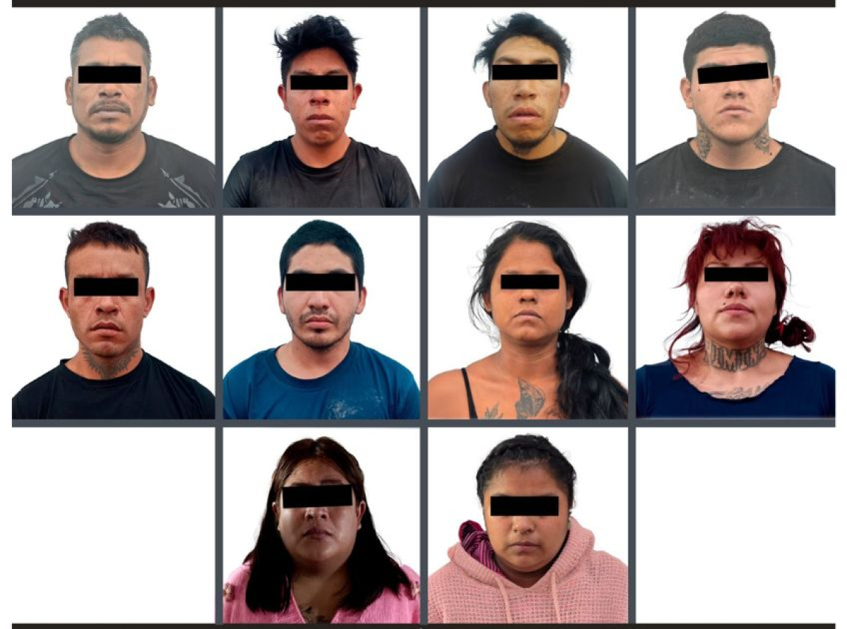 Vinculan a proceso a diez presuntos secuestradores en Villa de Allende
