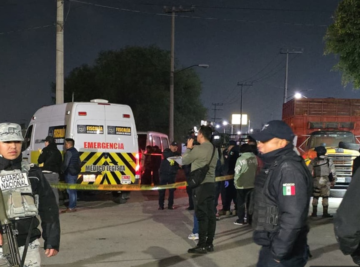 Investiga Fiscalía triple homicidio por legítima defensa en Acolman.