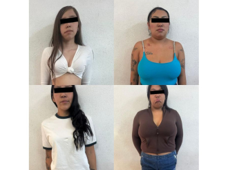 Policía y Marina capturan a mujeres por fraude bancario