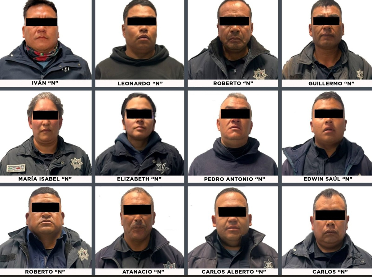 Ratifican prisión a 12 policías de Acambay por homicidio