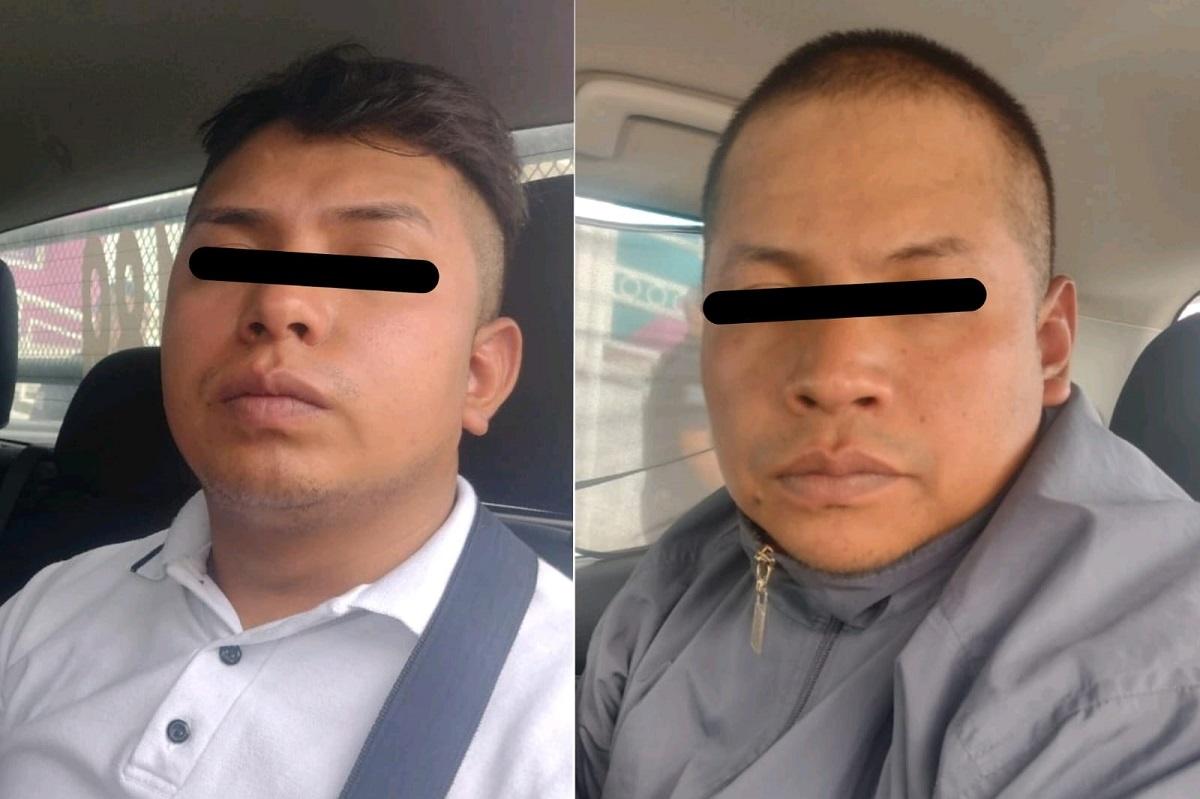 Detienen a 2 sujetos presuntamente involucrados en un homicidio 