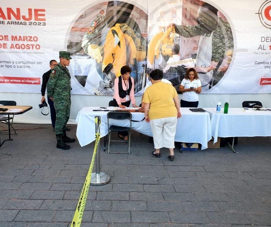 Inicia “Campaña Canje de Armas 2023” en el Oriente del Estado de México