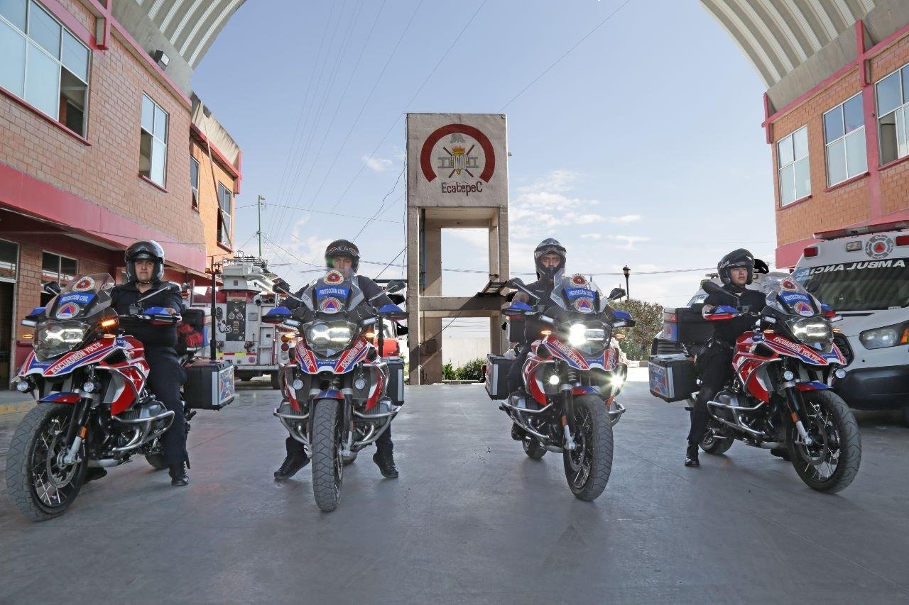 Escuadrón Yoltic salva la vida de casi mil 500 personas en Ecatepec
